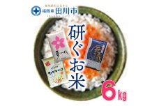 福岡県産米 食べくらべ３品種セット6kg