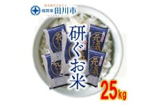 福岡県産元気つくし 25kg(5kg×5) 