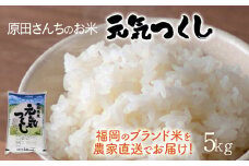 「原田さんちのお米」元気つくし5kg