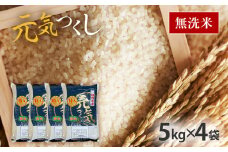  令和7年産　福岡県産ブランド米「元気つくし」無洗米20kg