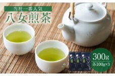 【お茶の光玉園】八女煎茶 100g×３本セット
