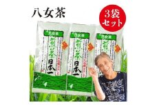 自社製造の深蒸しの八女茶！地の抄（ちのしょう）100g入り3袋入り