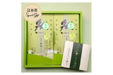 八女茶ギフト 深蒸し茶2袋セット 大自然パッケージ