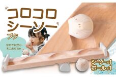 【知育玩具】コロコロシーソー／ブタセット