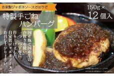 居酒屋ひょっとこ　自慢の手ごねハンバーグ　12食セット