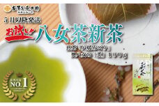 古賀製茶本舗　奥八女の「薫」八媛みどり　新茶お試し100g【2024年5月以降発送】 【メール便】