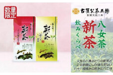 古賀製茶本舗　２種の奥八女新茶　八媛みどり＆八十八夜摘み　１００ｇ×２セット【2024年5月以降発送】 【メール便】