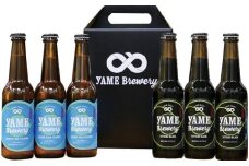 金賞 受賞！「ブラック」銀賞 受賞！「ピルスナー」クラフトビール２種６本セット福岡 八女ブルワリー