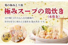 鶏の極みとり源　極みスープの鶏炊き4～5人前（水炊き）