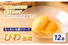 【訳あり】 もったいな果シリーズ びわ 缶詰 M2号缶×12缶 セット 国産 八女市 ビワ 枇杷 保存食 非常食 かんづめ フルーツ 果物 身割れ