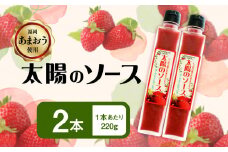太陽のソース【いちご（あまおう）ソース】220ｇ×2（瓶）