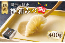 【ＴＶで紹介！】★先行受付★ 【2025年12月より順次発送】国産 極箱みつ 400ｇ デザート スイーツ プレゼント 贈り物 はちみつ ハチミツ ハニー 箱蜜