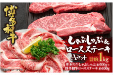 博多和牛 しゃぶしゃぶ＆ロースステーキ Aセット 福岡県 八女市 肉 お肉 和牛 牛 博多和牛 牛肉 しゃぶしゃぶ ステーキ ジューシー 赤身 BBQ バーベキュー