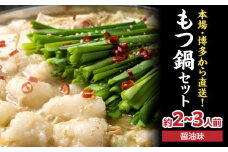 【游來】もつ鍋2～3人前セット モツ もつ ホルモン 鍋 新感覚 スープ 〆付き 麺 ちゃんぽん麺 セット 冷凍配送 簡単 調理 福岡県 八女市