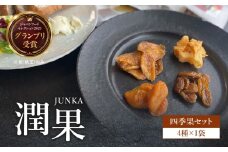 ドライフルーツ 潤果（四季果セット） ドライフルーツ ブランド果実 柿 秋王 いちじく とよみつ姫 梨 幸水梨 シャインマスカット 着色料不使用 保存料不使用 甘味 おやつ お茶菓子 おつまみ セット 贈答品 プレゼント ギフト 福岡県 八女市