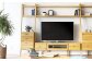 高野木工 レイリア 154TVボード ハイタイプ 北欧家具 テレビボード ナチュラル