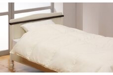 訳あり 羽毛ふとん 羽毛布団 肌掛け・ダウンケット 充填量400g ダウン85%抗菌・防臭ダウン使用 シングル アイボリー