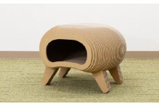 スペースハウス 爪とぎ つめとぎ 爪研ぎ 爪 ネコ 猫 ねこ 猫グッズ ペット ペット用品  強化段ボール 段ボール ダンボール ソファー用 サイドテーブル インテリア 日本製 福岡県 筑後市