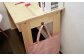 ハンドメイド 学習机「リード」パイン材 ワゴン・本立て付き 3点セット