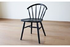 高野木工 UN CHAIR アンチェア オーク黒塗装 【5年保証】 ウィンザーチェア チェア 椅子 木製 木 インテリア 家具 九州 福岡県 筑後市