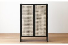 高野木工 BREATH ブレス 80キャビネット ブラック ／ 家具 インテリア キャビネット 戸棚 収納 木製 日用品 九州 福岡県 筑後市