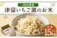 【3回定期便】津留いちご園のお米 玄米 農薬・化学肥料不使用（栽培期間中） 約5kg×3回