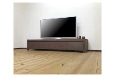 【Kariya テレビボード ウォールナット180cm】ウォールナット材 オイルフィニッシュ リモコン対応 シンプルな多機能TVボード 家具 テレビ台 テレビボード TVボード AVボード 棚 リビングボード サイドボード ローボード MUFactory