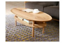 BORDO Oval Table 105 oak