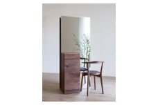 CARAMELLA Storage Mirror (L) walnut