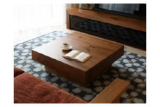 CHOCOLAT Living Table 084 walnut (wood top)