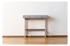 【PAUSE コンソールミドル ジンダイ】★コンパクトながらも収納を兼ね備えたコンソールテーブル 日本の伝統色で仕上げた塗装はインテリアのアクセントとして、お部屋を素敵な空間に演出します