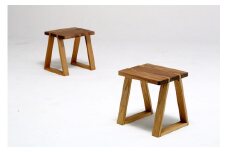 kitoki IK38 miminashi stool40×34×40／ミミなしスツール(WN)