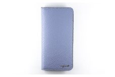 maf pinto アイフォーンケース 本革 日本製 (iPhone SE 第2世代 ／ 8 ／ 7, ) ADRIA LINE 【ライトブルー】