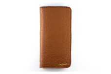 maf pinto アイフォーンケース 本革 日本製 (iPhone SE 第2世代 ／ 8 ／ 7, ) ADRIA LINE 【キャラメル】