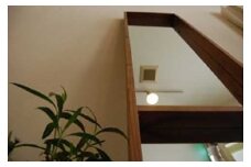 【無垢ホワイトオーク製インテリアミラー】NO1ミラー オーク