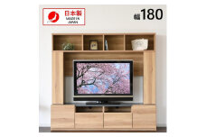 テレビ台 TV台 壁面収納 大容量収納 幅180cm 収納棚