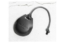 エアタグ用 ケース カバー（フルカバーモデル） レザー 本革 apple airtag 【ブラック】