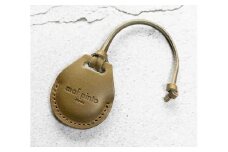エアタグ用 ケース カバー（フルカバーモデル） レザー 本革 apple airtag 【オリーブ】