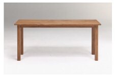＜空間にマッチする超シンプルデザインデスク＞／シンプル120デスク／ブラウン／机／大川家具