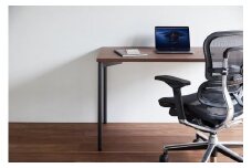パソコンデスク シンプル デスク WAAKdesk TypeA 120 天板ウォールナット | 脚ブラック