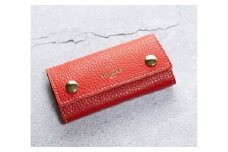 maf pinto (マフ ピント) キーケース フレッシュレッド ADRIA LINE レザー 本革 日本製