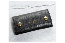 maf pinto (マフ ピント) キーケース ブラック ADRIA LINE レザー 本革 日本製