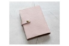 maf pinto (マフ ピント) 手帳カバー＆ブックカバー ライトピンク ADRIA LINE レザー 本革 日本製