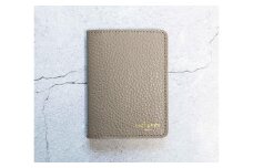maf pinto (マフ ピント) レザーカードケース クリアポケット トープ ADRIA LINE 本革 日本製