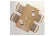 ダイニング5点セット　CITRON-ho 150×85×70　オーク無垢　大川市　WAプラス