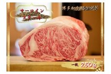 博多和牛サーロインステーキ 250g（250g×１枚）