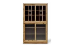 大容量フリーボード 組子デザイン カメヤ家具工芸 大川家具