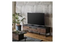 テレビボード幅150☆国産リビング家具　カラー：BR