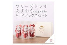 形も味も生のまま！武下さんちの完熟あまおうフリーズドライ 20g×3袋セット 白いVIPボックスに入れて！【あまおう 食品 あまおう フルーツ あまおう 果物 苺くだもの いちご 食品 イチゴ 人気 あまおう おすすめ 送料無料 福岡県 大川市 AA077】