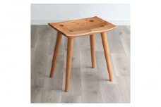 スツール ブラックチェリー材【大川家具】 ギフト対応